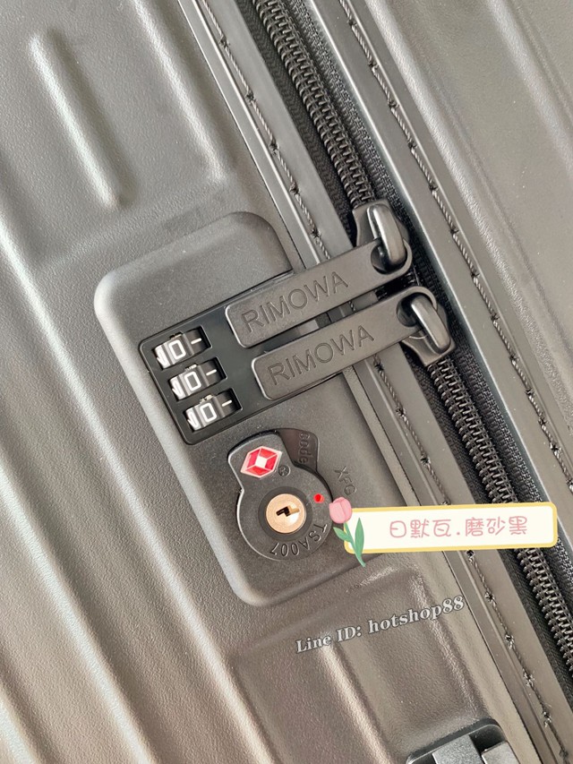 RIMOWA行李箱四輪拉杆箱 日默瓦Trunk方胖子運動版pc款TFBOYS易烊千璽代言彩色行李箱 gdx1541